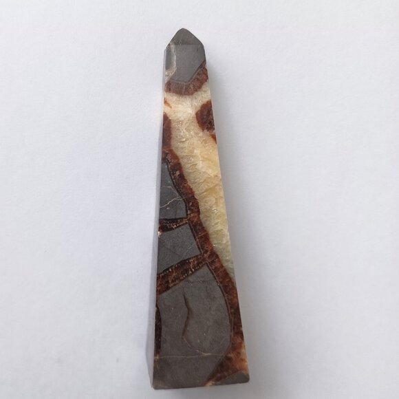 Septarian Stone Obelisk Wand Tower Figurine - Picture 2 of 5